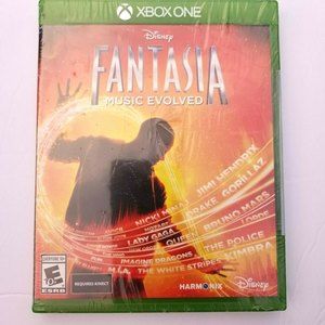 Microsoft Xbox One Disney Fantasia Music Evolved Rhythm Game  2014 Sealed
